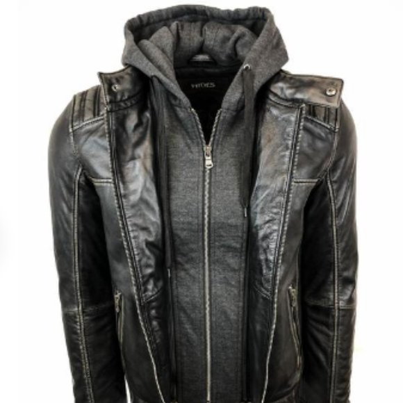 Men's removable mask jacket